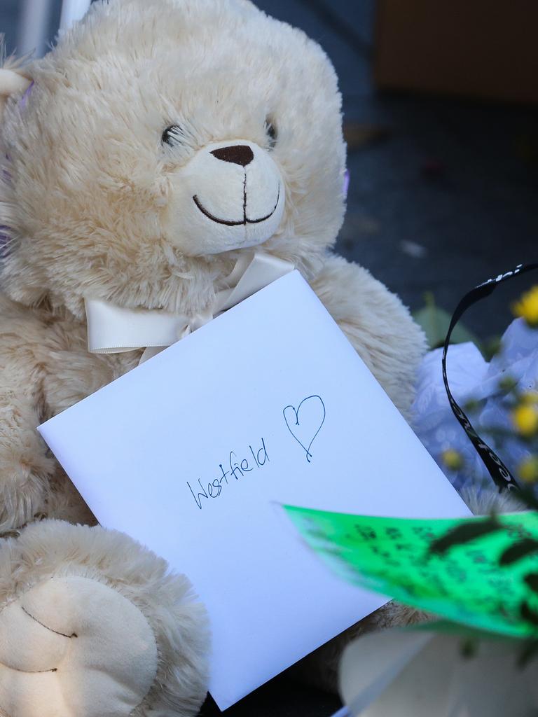 Tributes at the Bindi Junction memorial. Picture: NCA Newswire / Gaye Gerard