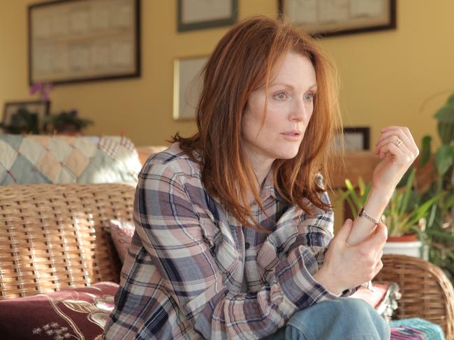 Rave reviews ... Julianne Moore plays a woman struggling with early onset dementia in "Still Alice." Picture: AP Photo/Sony Pictures Classics, Linda Kallerus