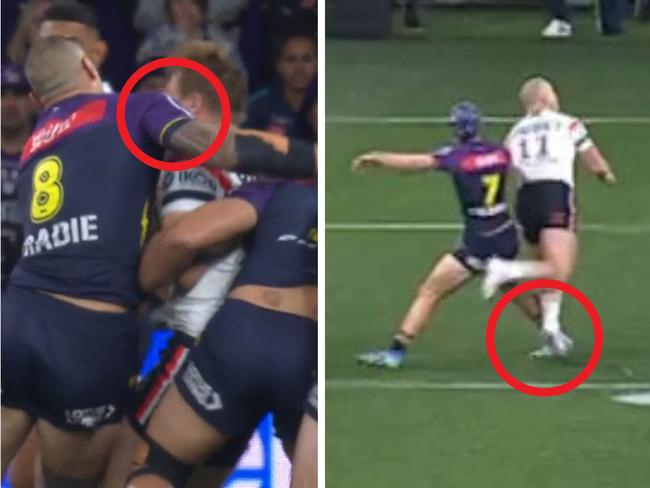 This was the opening couple of minutes. Photo: Fox Sports