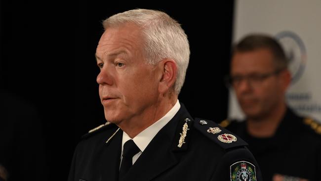 Police Commissioner Grant Stevens. Picture: NCA NewsWire / Naomi Jellicoe