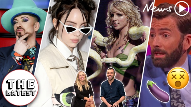 The Latest: Britney Spears revives the SNAKE dance?