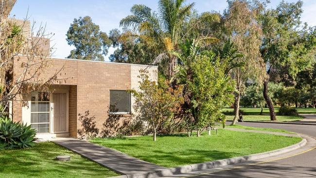 The home’s setting at 2/2 Woiwurung Cres, Coburg, is vastly different to what it looked like as part of a sprawling prison complex in the past.