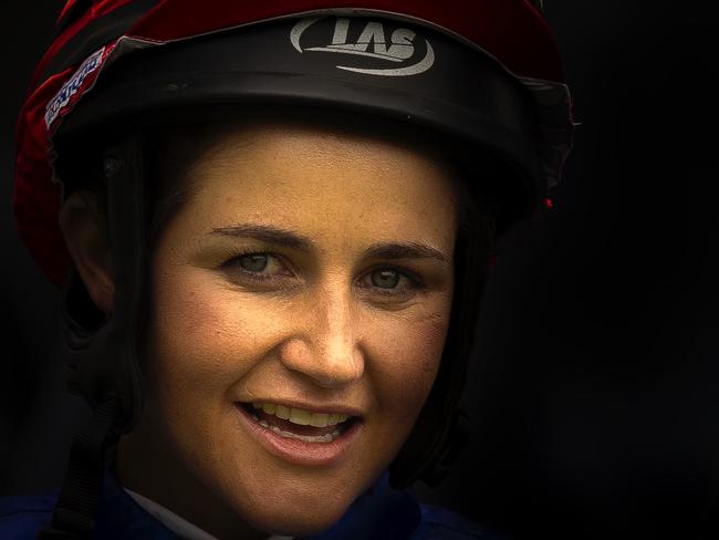 Jockey Michelle Payne during Randwick Races. pic Jenny Evans