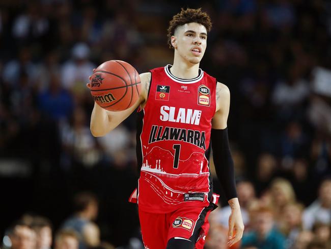 LaMelo Ball and the Hawks are digging deep to help bushfire victims. Picture: Anthony Au-Yeung/Getty Images