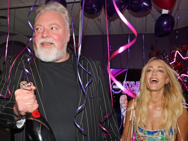 KIIS FM radio hosts Kyle Sandilands and Jackie 'O' Henderson.