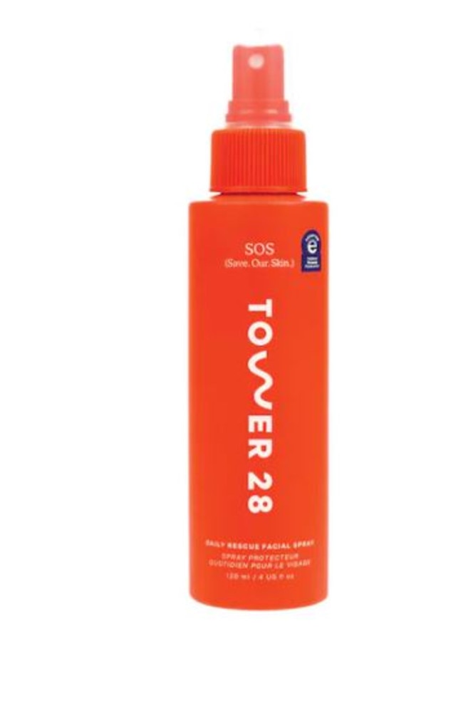 Tower 28 SOS (Save Our Skin) Facial Spray. Picture: Revolve