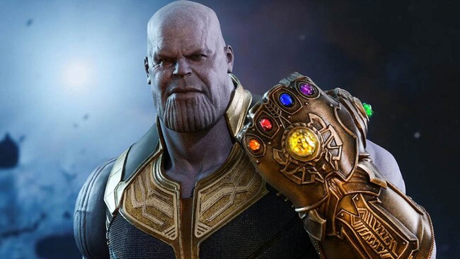 Thanos, voiced by Josh Brolin, in Avengers: Endgame