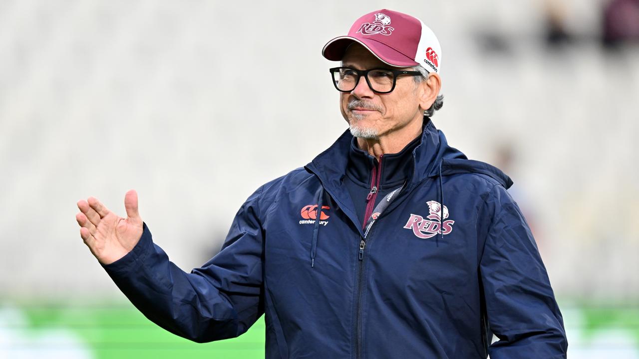 The chance to play under Queensland Reds coach Les Kiss was too good for Aidan Ross to refuse. Picture: Kai Schwoerer/Getty Images