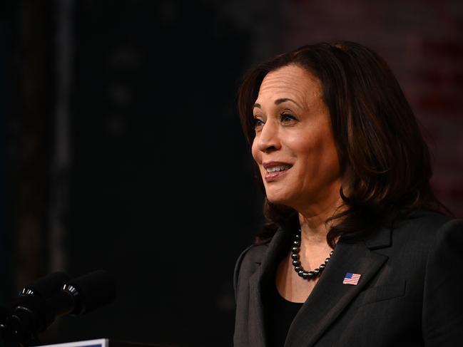 Vice President-elect Kamala Harris made Forbes’ list of the most powerful women in politics. Picture: AFP