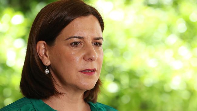 Deb Frecklington has announced a major domestic violence policy ahead of the October election. Picture: Liam Kidston