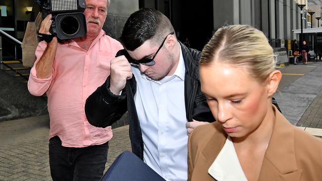 Zachary Murphy has been suspended from Queensland Police. Picture: NewsWire / John Gass