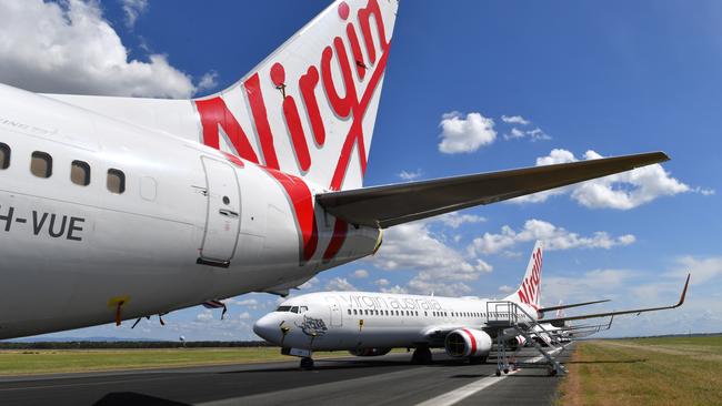 Virgin sought a line of credit of about $1.4bn from the government. Picture: AAP