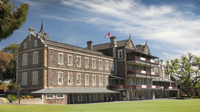 Prince Alfred College in Kent Town. Picture: Dean Martin