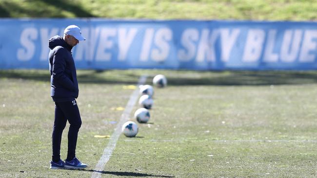 Sydney FC coach Steve Corica has a challenge finding some form for his team