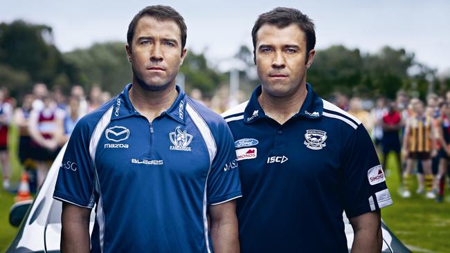 North Melbourne coach Brad Scott and brother, Geelong coach Chris Scott.