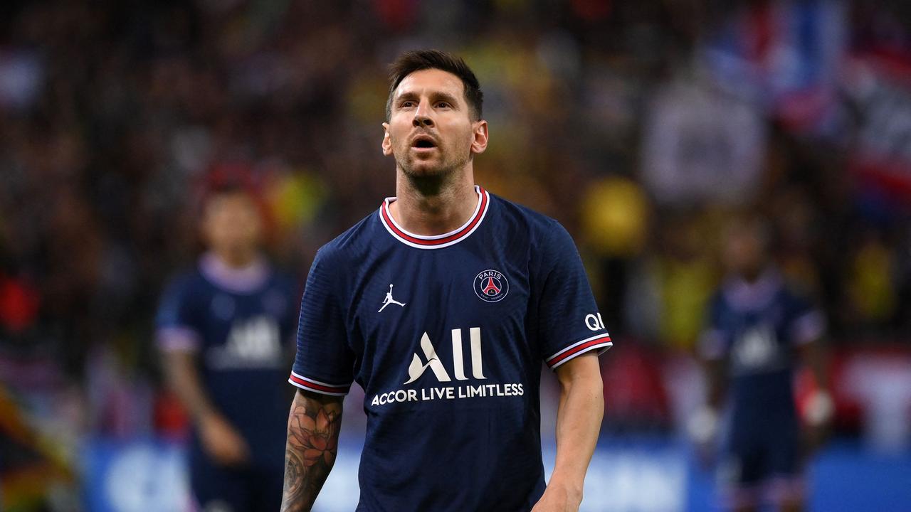 Lionel Messi was forced to make his Paris Saint-Germain debut from the bench on Monday.