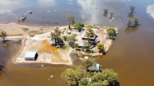 Laurie &amp; Jan Roos house at Moorook. Picture: Dee Ringrose