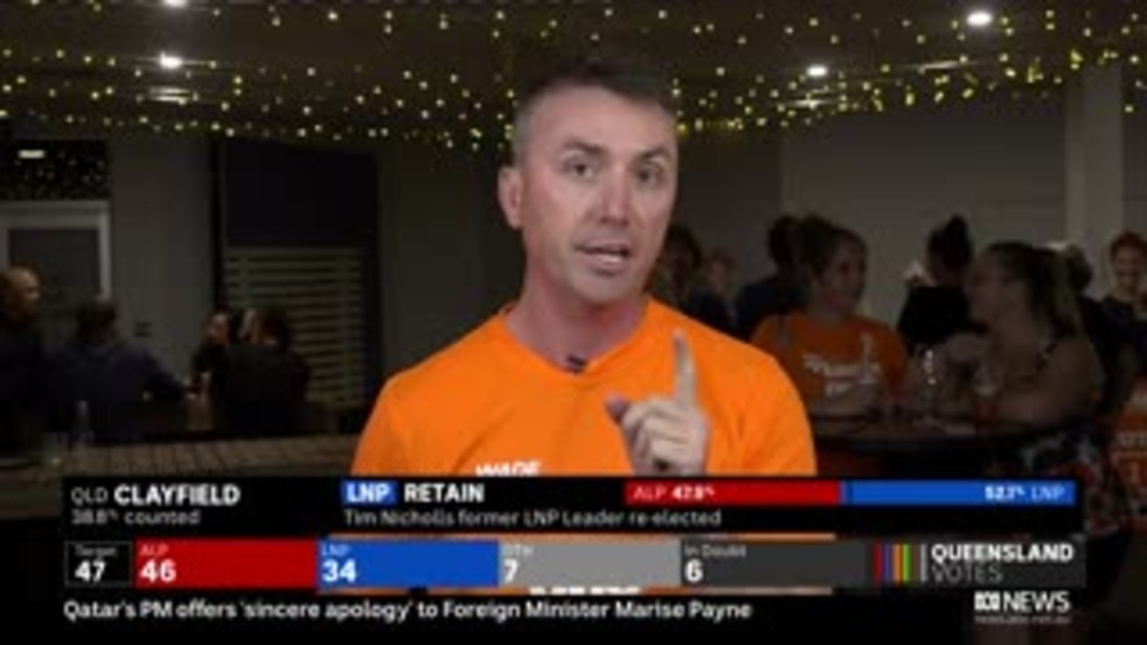 James Ashby speaking to ABC News.
