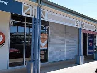 Plans to change this vacant shop in Goonellabah Village into a takeaway shop. Picture: Melissa Gulbin