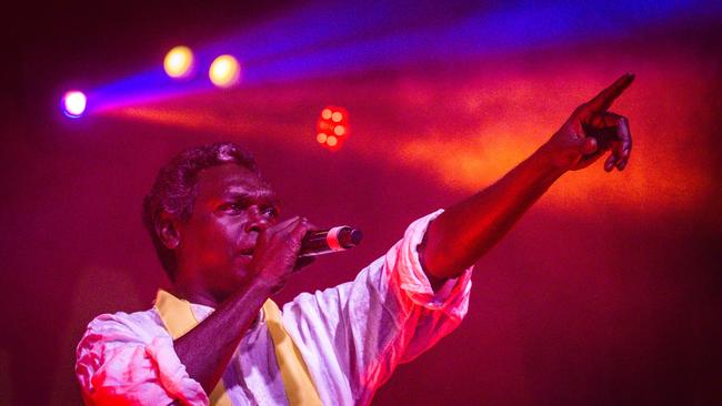 Yothu Yindi headline the annual Barunga Festival. Picture: NewsWire / Glenn Campbell