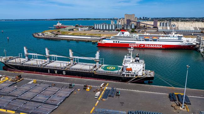 Hamilton Group hopes to build an office block on waterfront land at the Port of Geelong. Photo: GeelongPort