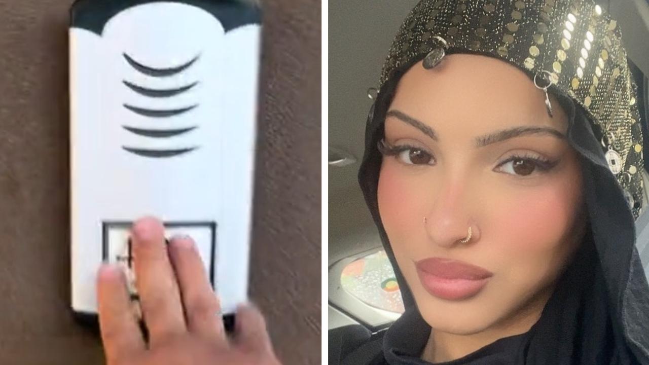 The pro-Palestine activist goes by the name ‘Hijabi Barbi’. Picture: TikTok