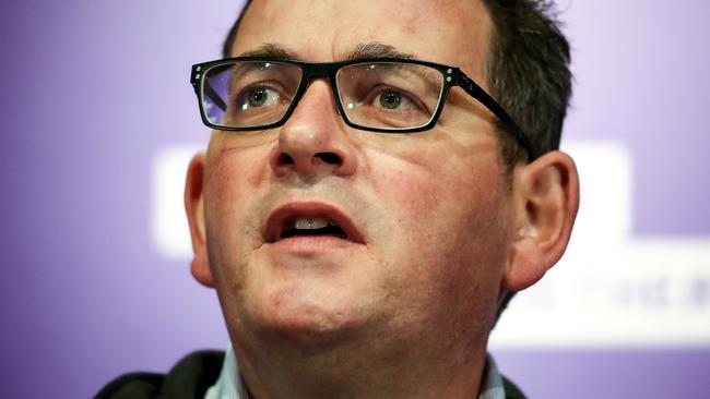 Victorian Premier Daniel Andrews has refused to answer questions about hotel quarantine since the inquiry was established. Picture: NCA NewsWire/Ian Currie