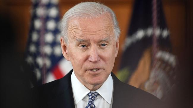 US President Joe Biden. Picture: AFP