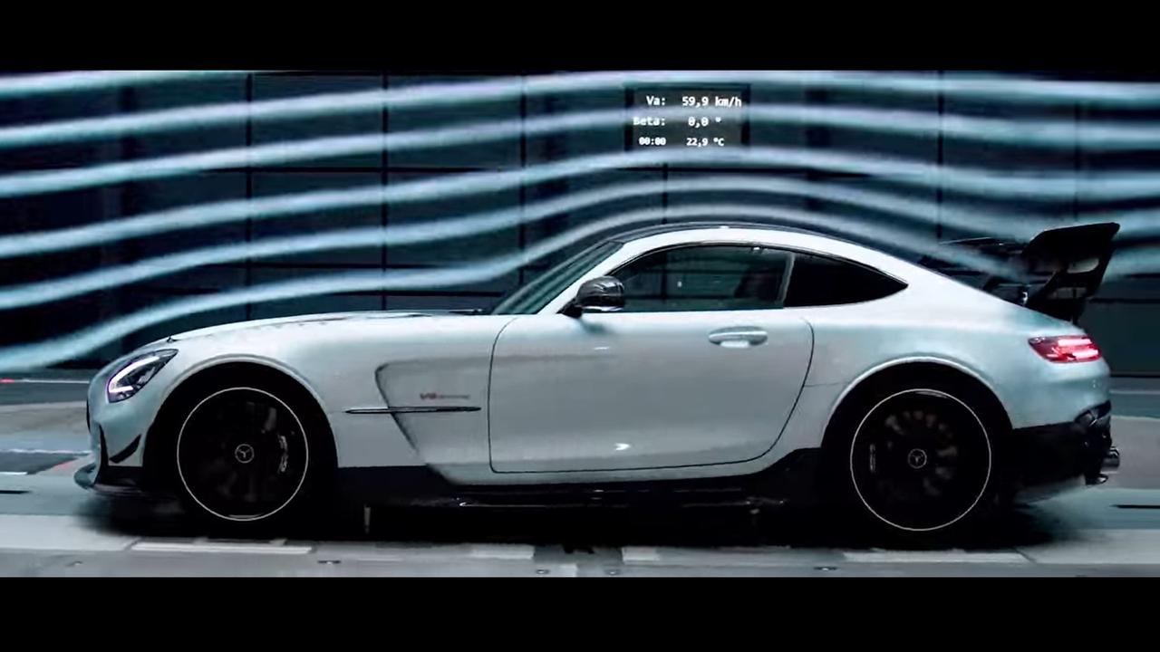 Mercedes-AMG refined the new Black Series’ bodywork in a wind tunnel.