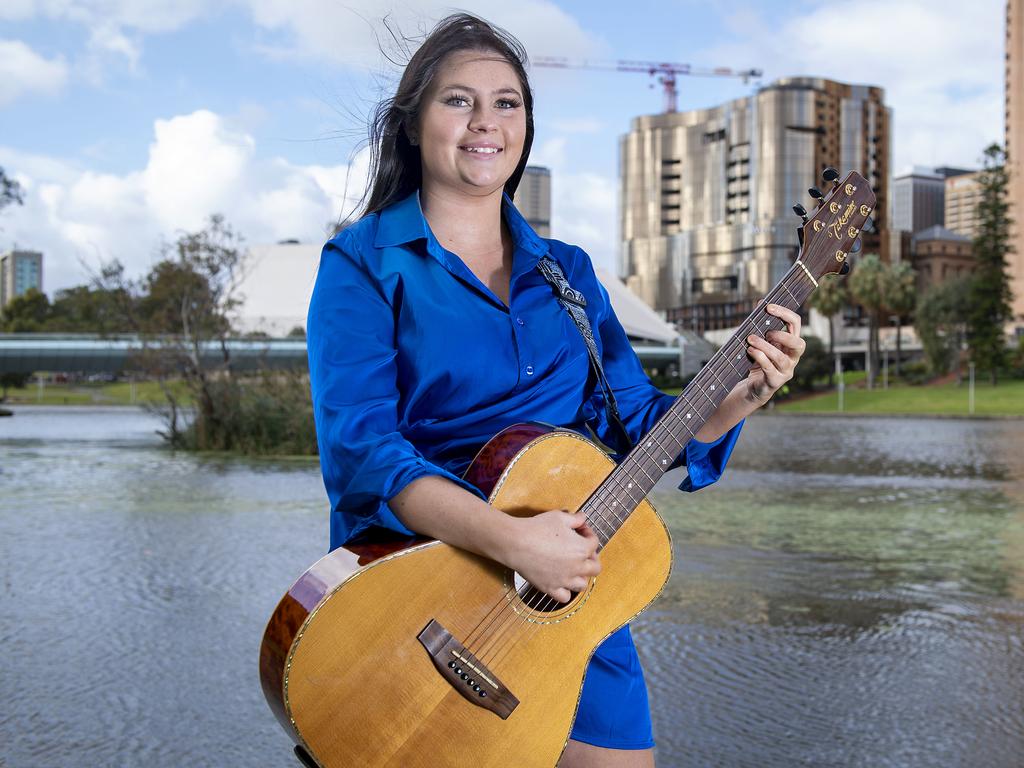 Indigenous singer songwriter Tilly Tjala Thomas is also supportive of the music-led literacy initiative supporting the work of the Indigenous Literacy Foundation. Picture: Mark Brake