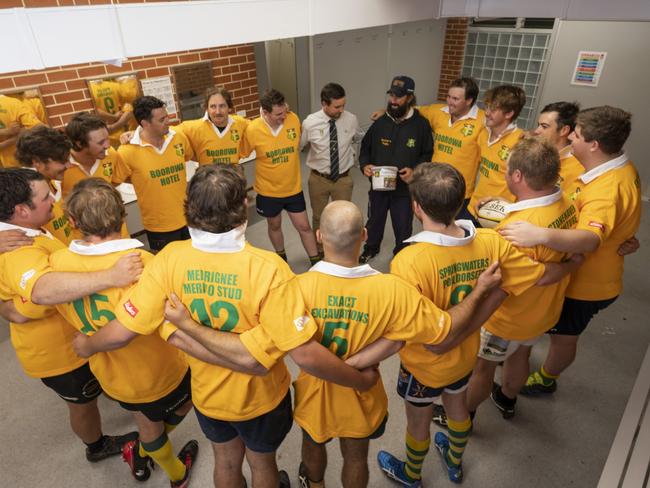 Boorowa Rugby Club have been shaken up by the injury to Nathan Stapleton. Picture Martin Ollman