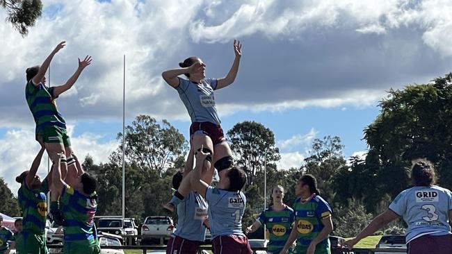 Action from the Norths Eagles women's team this season.