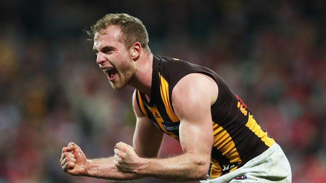 Hawthorn's Tom Mitchell is a hot favourite to win his first Brownlow. Picture. Phil Hillyard