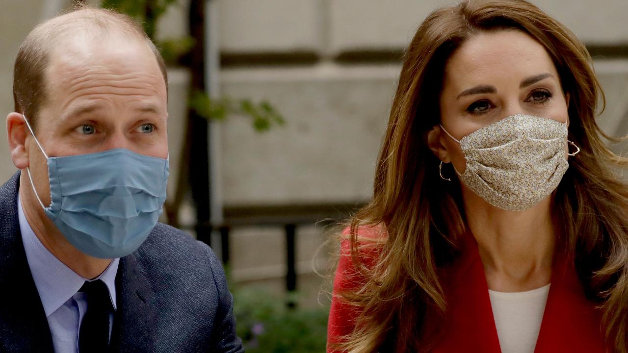 William and Kate this week speaking to staff as they visit St. Bartholomew's Hospital in London. The couple are good at asking questions and listening. Picture: Matt Dunham / POOL / AFP.