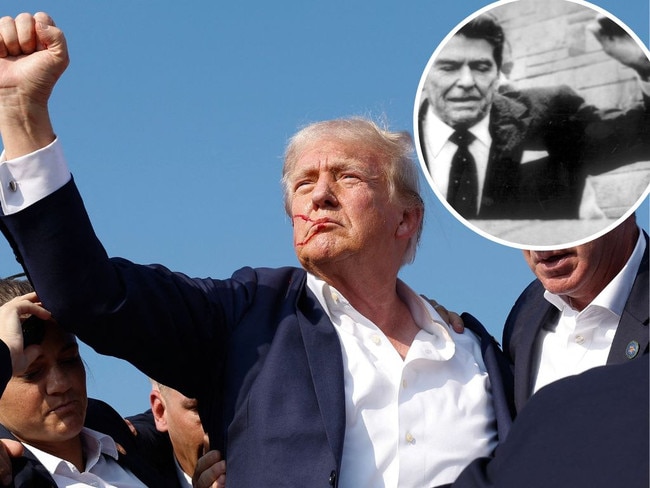 Donald Trump’s brave reaction to the assassination attempt has likened him to former President Ronald Reagan’s response after being shot — and Americans are likely to admire him for it.