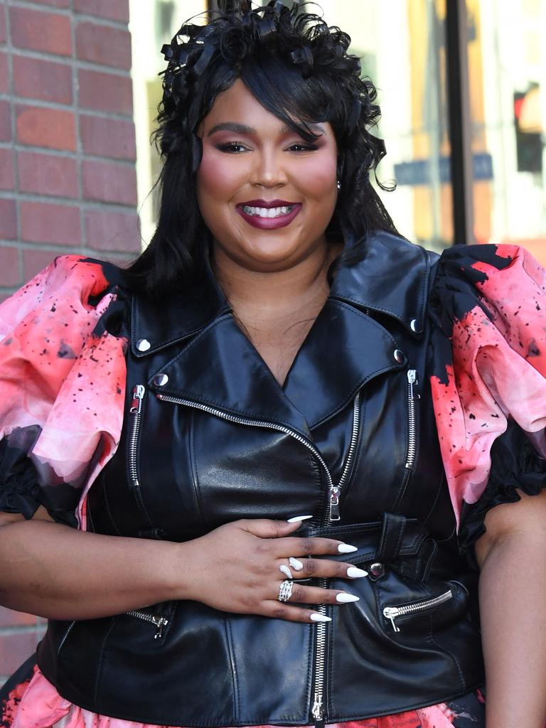 US singer Lizzo was one of the many celebrity attendees who watched Adele perform. Picture: Robyn Beck / AFP.