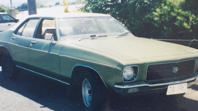 Dean Allie was passionate about cars and his green HQ Holden was his pride and joy.