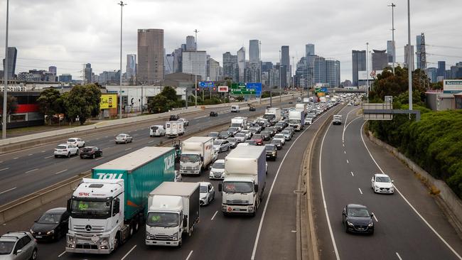 The gridlock is expected to continue until next week. Picture: Mark Stewart