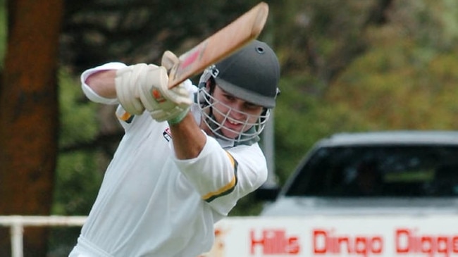 Rohan Reid is still churning out runs for Meadows Cricket Club. Picture: Hills Cricket Association