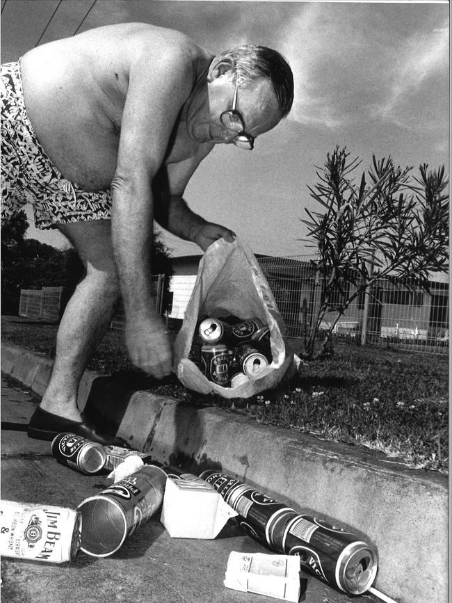 John Lyons cleans up around Torquay in 1993