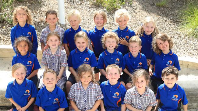 Torquay Coast Primary Prep D Back Row From Left: Rio Nicholls, Nina Holtgrefe, Oscar Goldsworthy, Lexie Nuske, Zephyr Willis, Juliet Baker Middle Row From Left : Yara Elbrish, Faye Rantall, Rosie Shepherd, Teddy Blunt, Max Fiorillo, Hamish Turnball Front Row From Left: Olivia Baud, Leo Bunworth, Aurora Formica, Rafael Remenyi, Zoe Wilson, Maciu Roxburgh Picture: Mark Wilson
