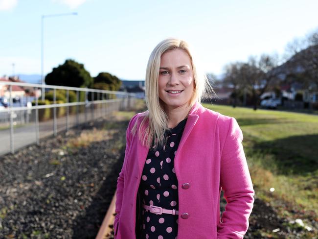 Glenorchy Mayor Kristie Johnston. Picture: LUKE BOWDEN