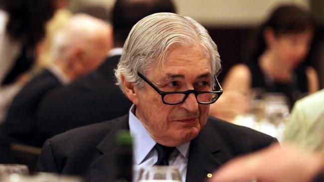 James Wolfensohn pictured in Sydney in 2011. Picture: Sam Mooy