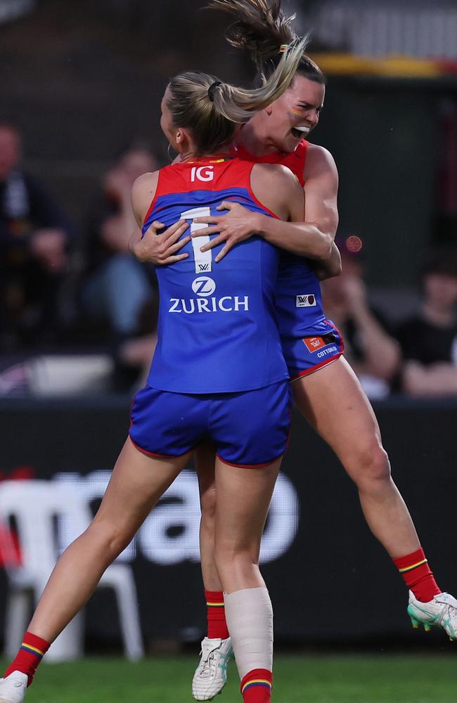 The Dees started hot in Norwood. Picture: James Elsby/AFL Photos via Getty Images