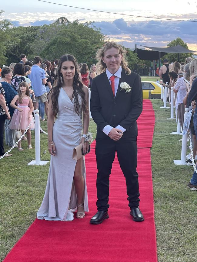 Aldridge State High School students celebrate their formal.