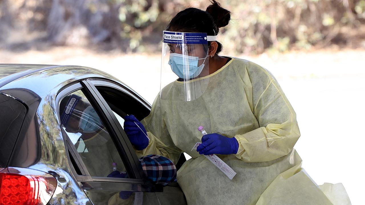 People are being urged to get tested if they have been to an exposure site. Picture: Paul Kane/Getty Images