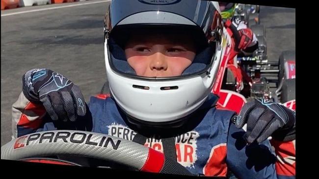 Jay Kostecki is aiming to follow in the footsteps of his brothers and uncle. Picture: Australian Karting Championship.