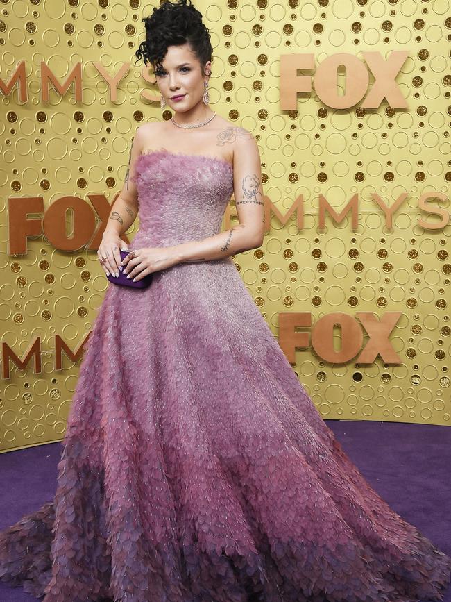 Halsey attends the 71st Emmy Awards. Picture: Getty