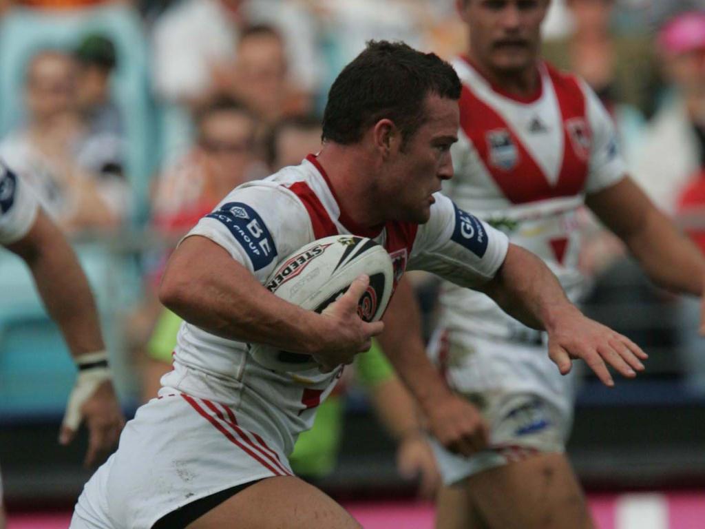 Young played over 200 games for St George between 2003 and 2010. Picture: NRL Imagery