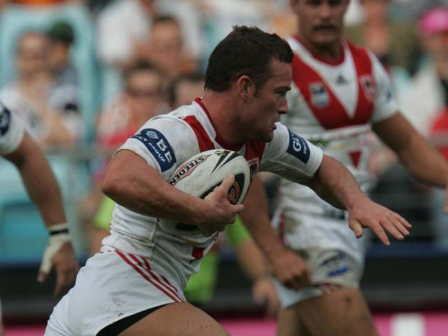 Young played over 200 games for St George between 2003 and 2010. Picture: NRL Imagery